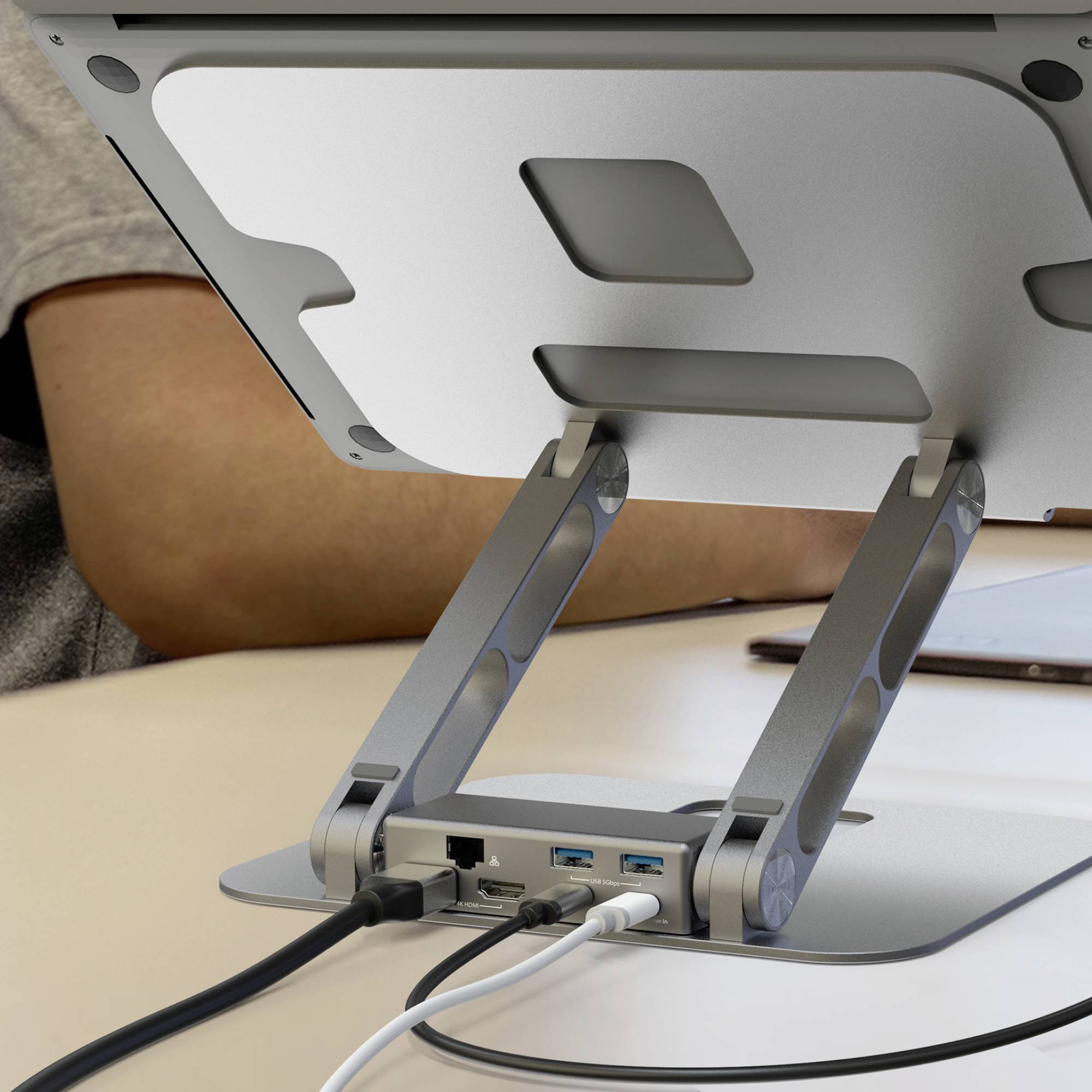 J5create USB-C® Notebook Dockingstation / Ständer JTS427-N Passend für Marke: Universal USB-C® Po