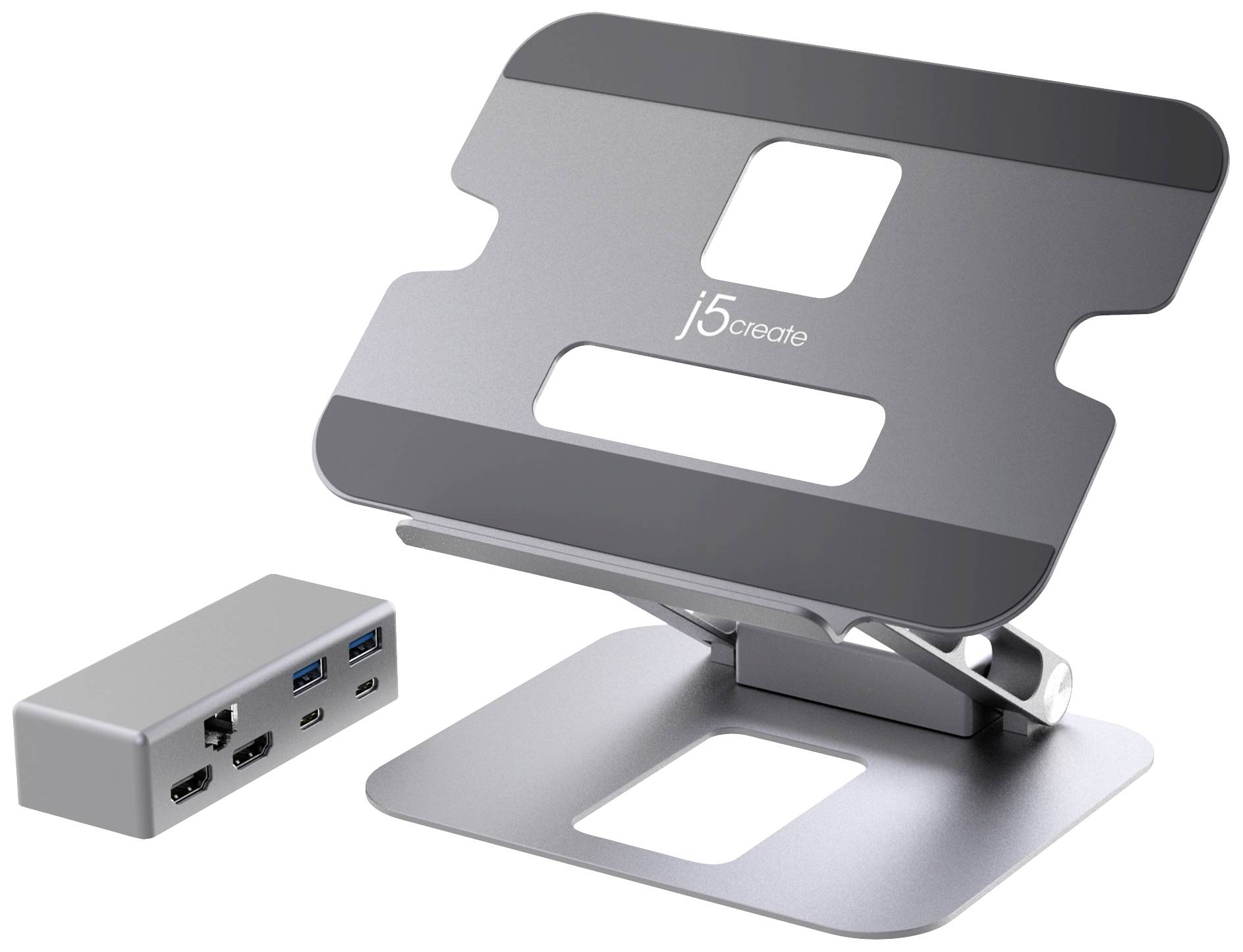 J5create USB-C® Notebook Dockingstation / Ständer JTS427-N Passend für Marke: Universal USB-C® Po
