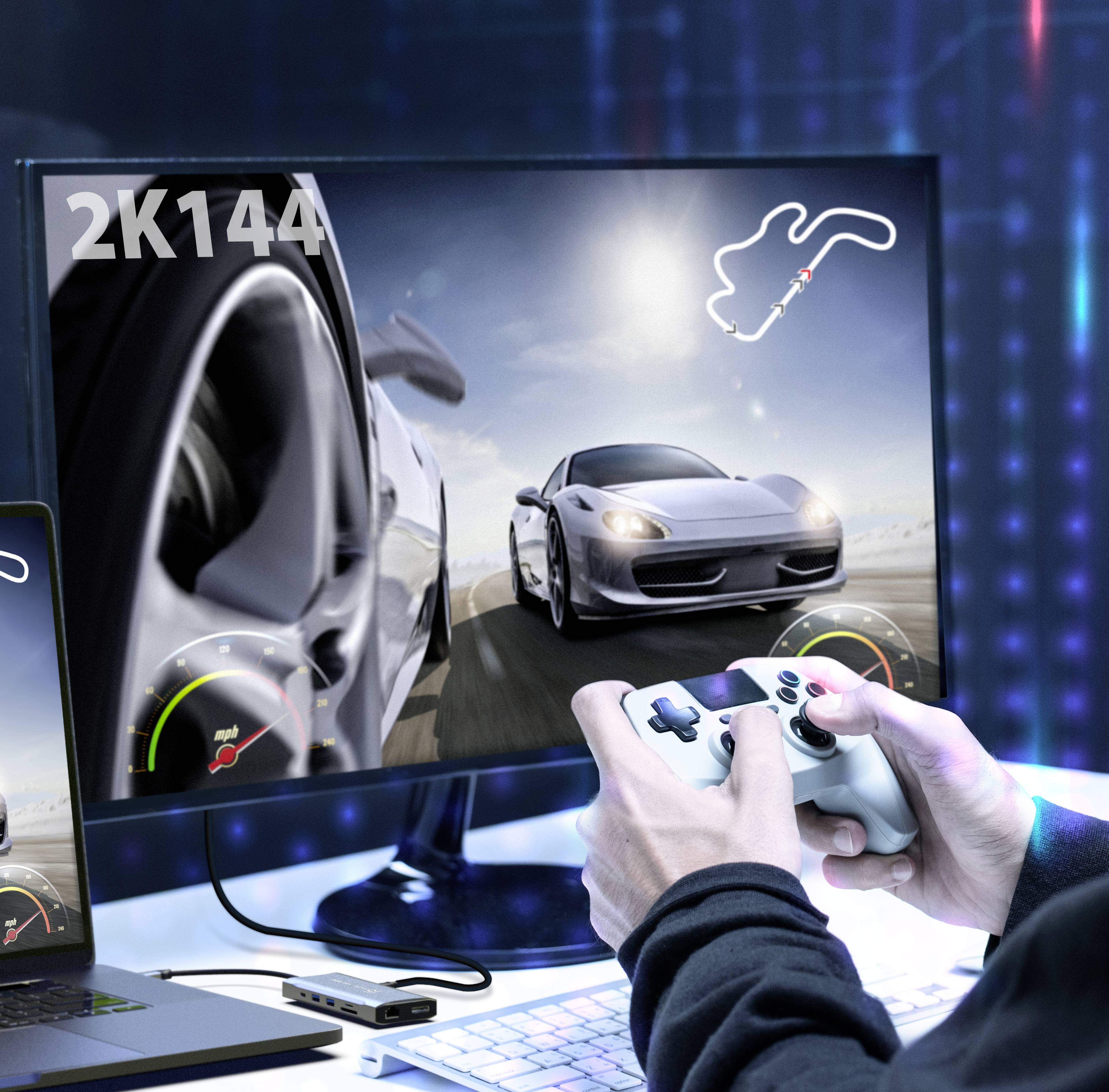 J5create USB-C® Mini-Dockingstation JCD397-N Passend für Marke: Apple, Microsoft integrierter Karte