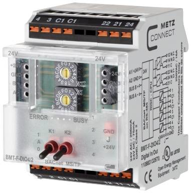 Metz Connect 110883132670 24 V/AC, 24 V/DC 200 mA Anzahl Ausgänge:2 x Inhalt 1 St.