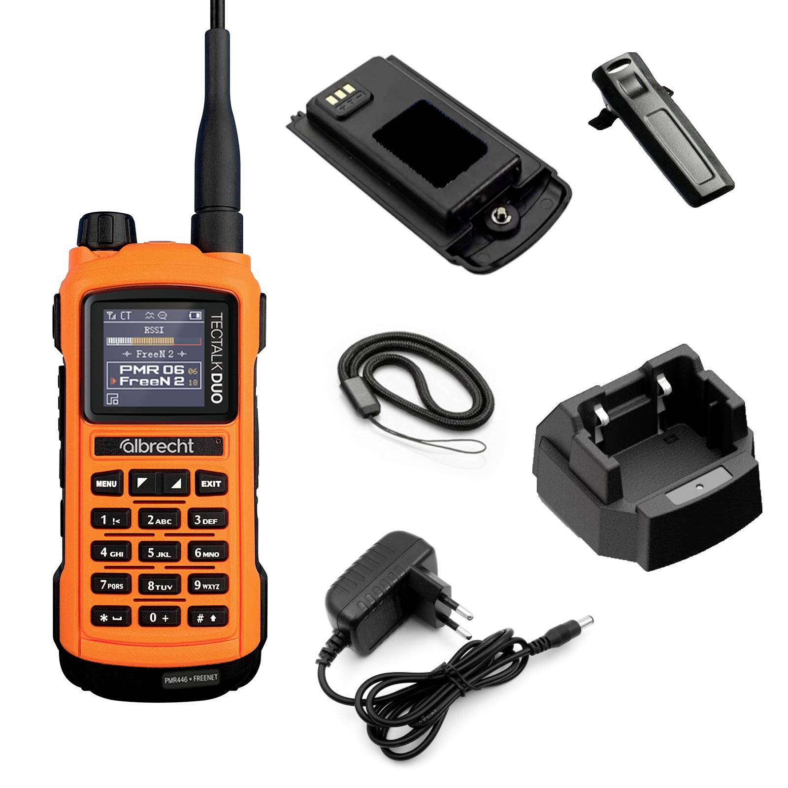 Albrecht Tectalk Duo 29149 PMR/Freenet-Handfunkgerät