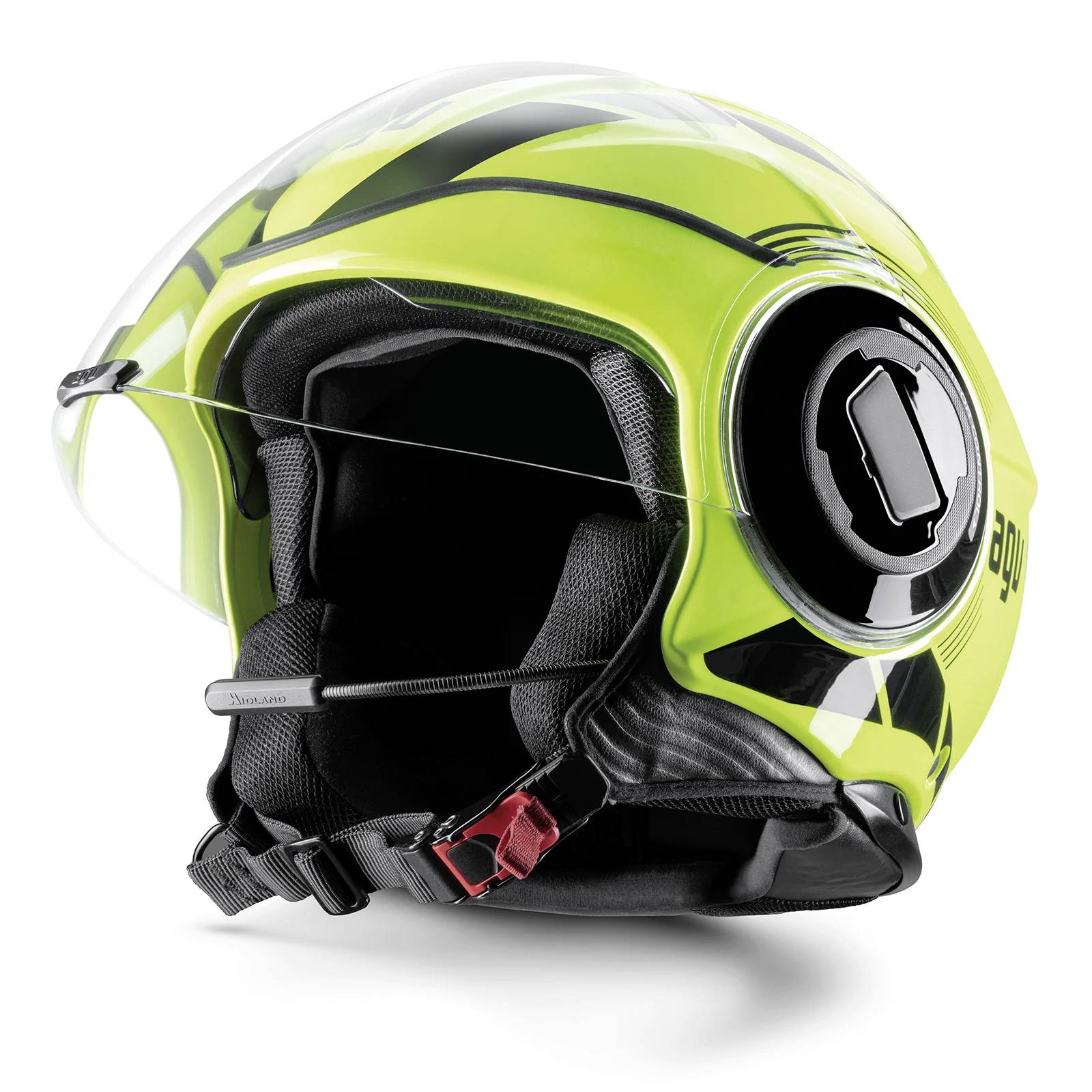 Midland Lokui K10 C1624 Bluetooth®-Headset mit Mikrofon Passend für (Helmtyp) alle Helmtypen