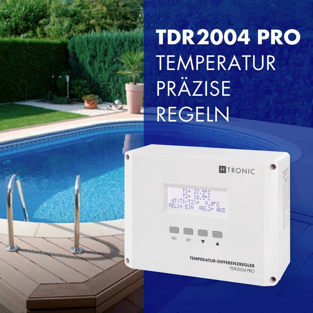 H-Tronic TDR2004 pro Temperaturschalter -99 - 850°C