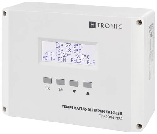 H-Tronic TDR2004 pro Temperaturschalter -99 - 850°C