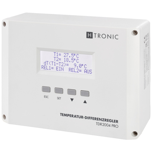 H-Tronic TDR2004 pro Temperaturschalter -99 - 850 °C