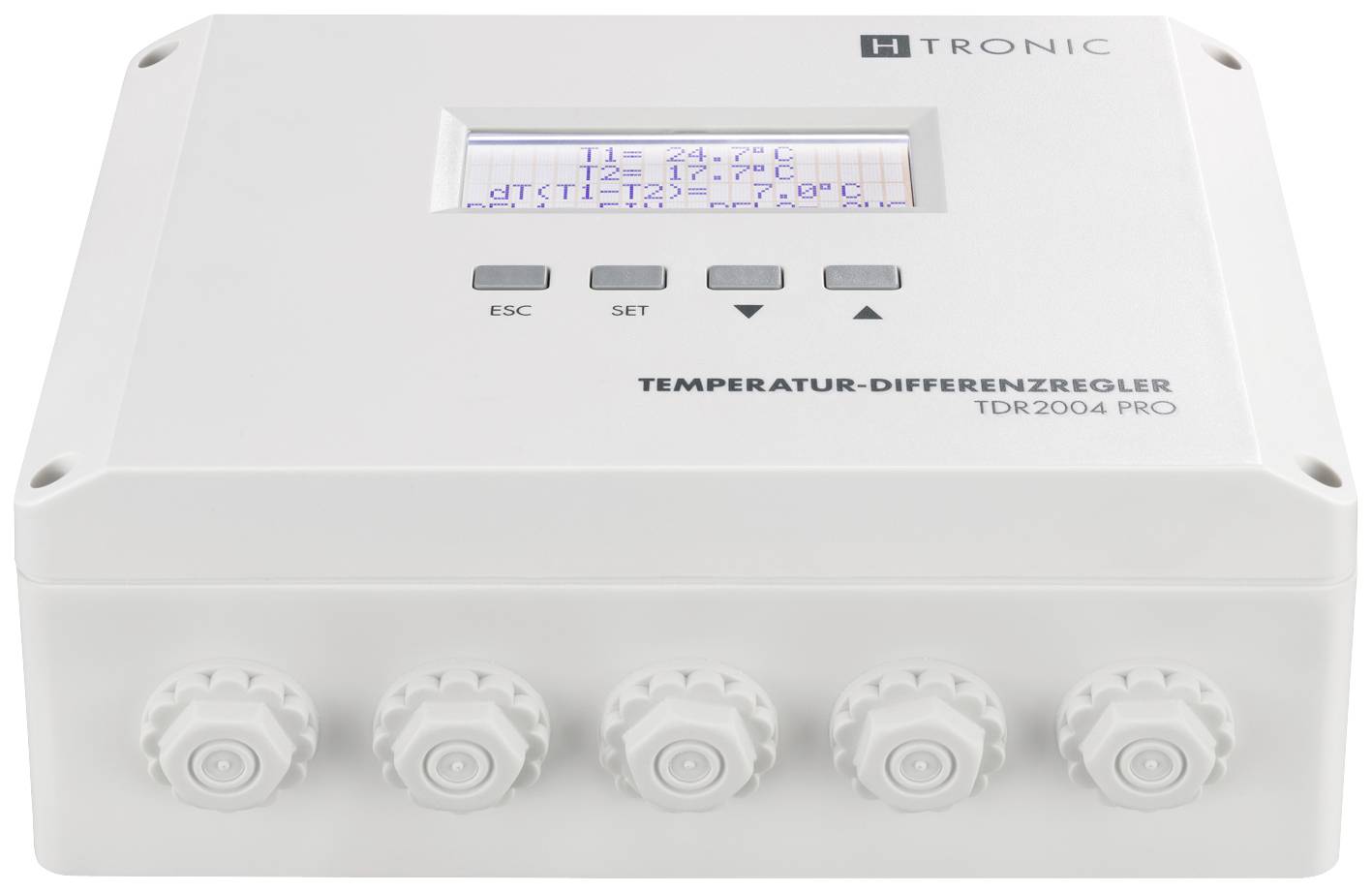 H-Tronic TDR2004 pro Temperaturschalter -99 - 850 °C