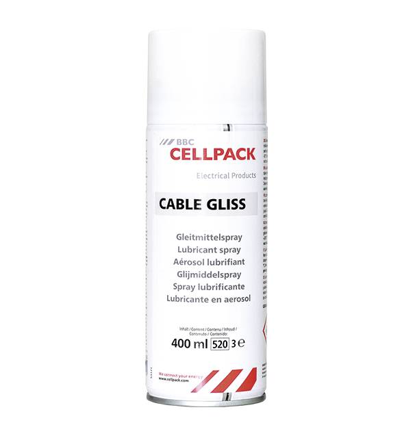 CellPack CABLE GLISS/400ml/SPRAY Gleitmittelspray Herstellerfarbe Transparent 124050 1St.