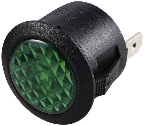 TRU COMPONENTS TC-12659384 Neon indicator light 230 V AC Green 20 mm