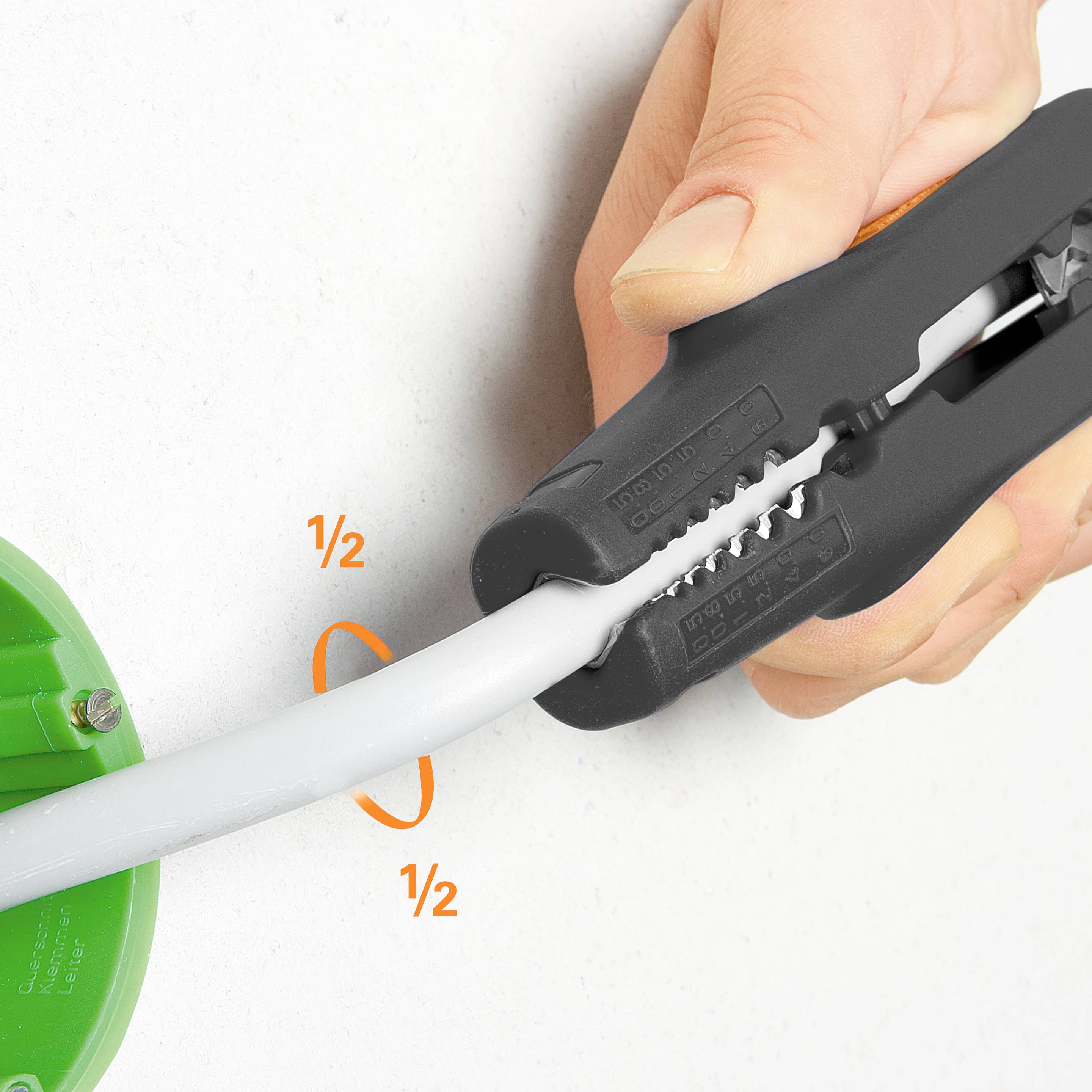 Steinel 087333 MULTI 1000 Kabelentmanteler Geeignet für Rundkabel 8 bis 13mm 0.5 bis 6mm²