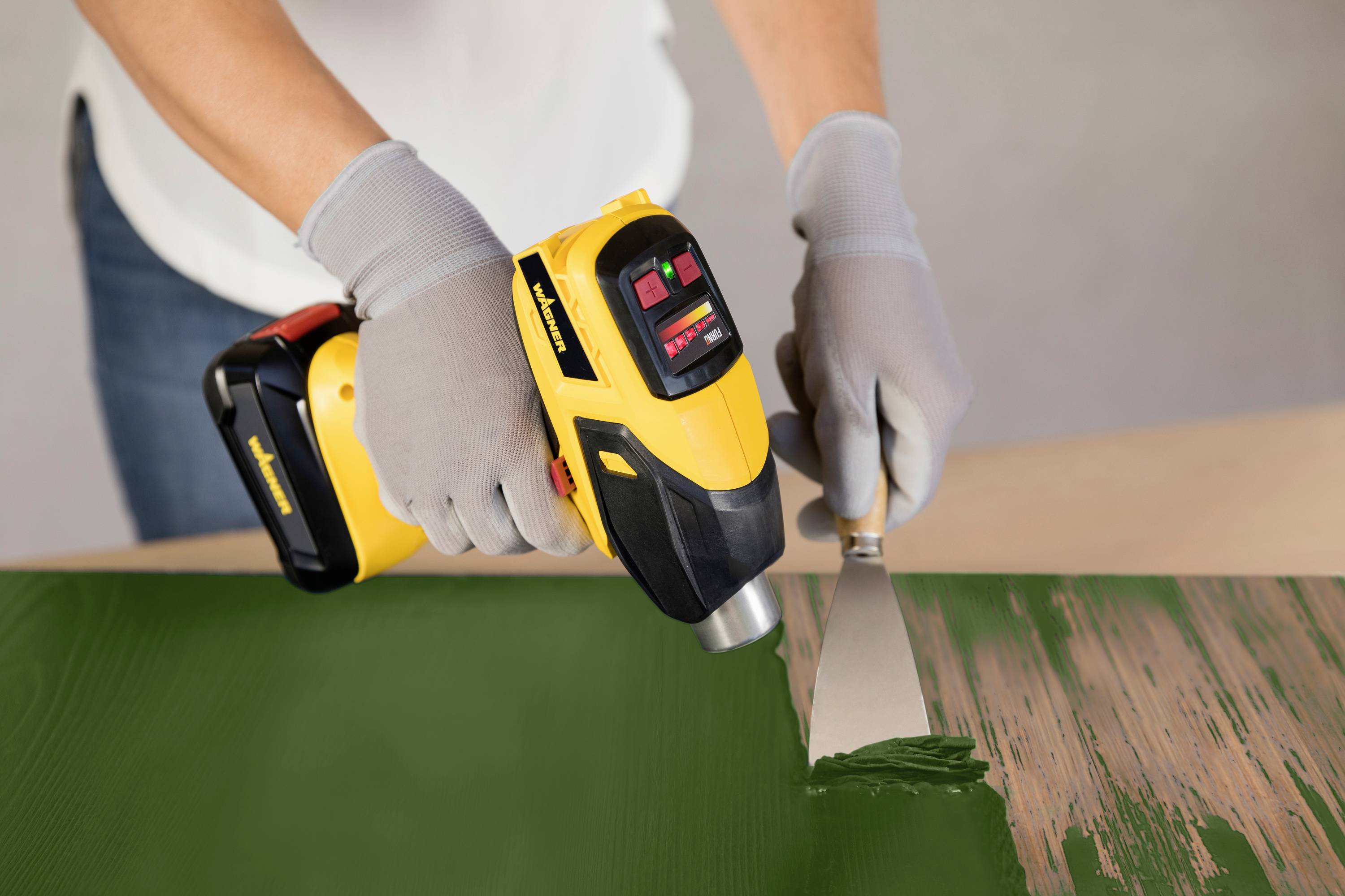 Wagner 2420168 Furno 550 18V Akku-Heißluftgebläse ohne Akku, ohne Ladegerät