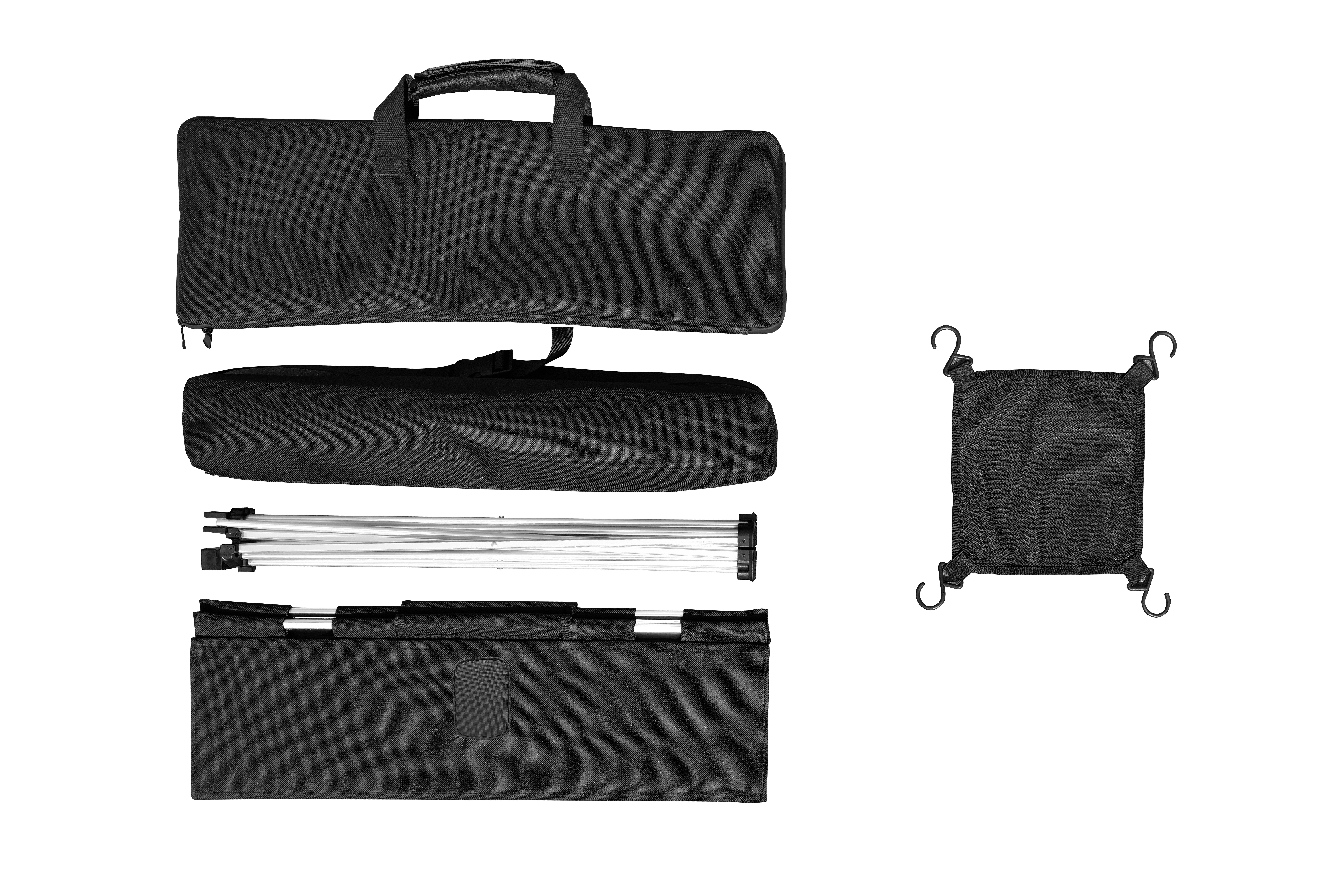 Technaxx Campingtisch TX-251 Camping Tisch Schwarz, Silber 5083 Belastbarkeit (Gewicht) (max.) 5kg