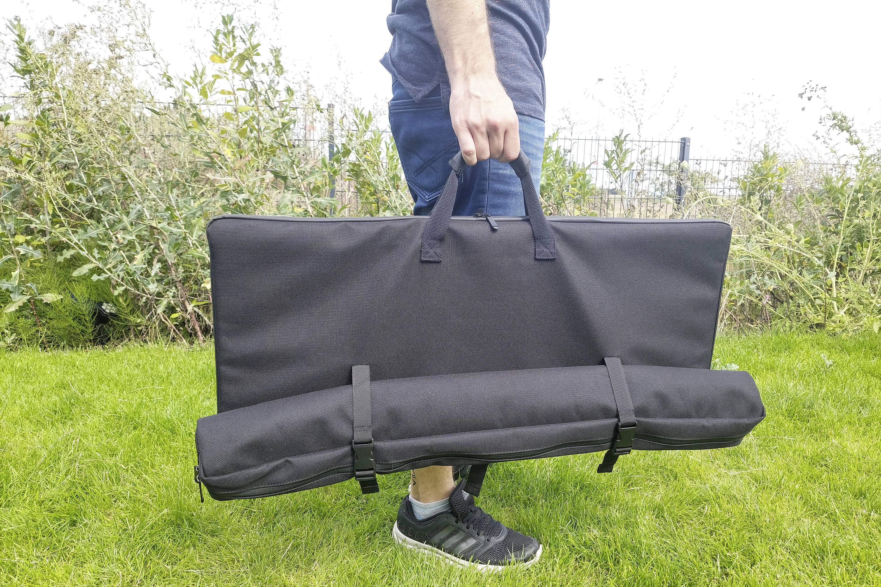 Technaxx Campingtisch TX-252 Camping Tisch Schwarz, Silber 5084 Belastbarkeit (Gewicht) (max.) 20kg