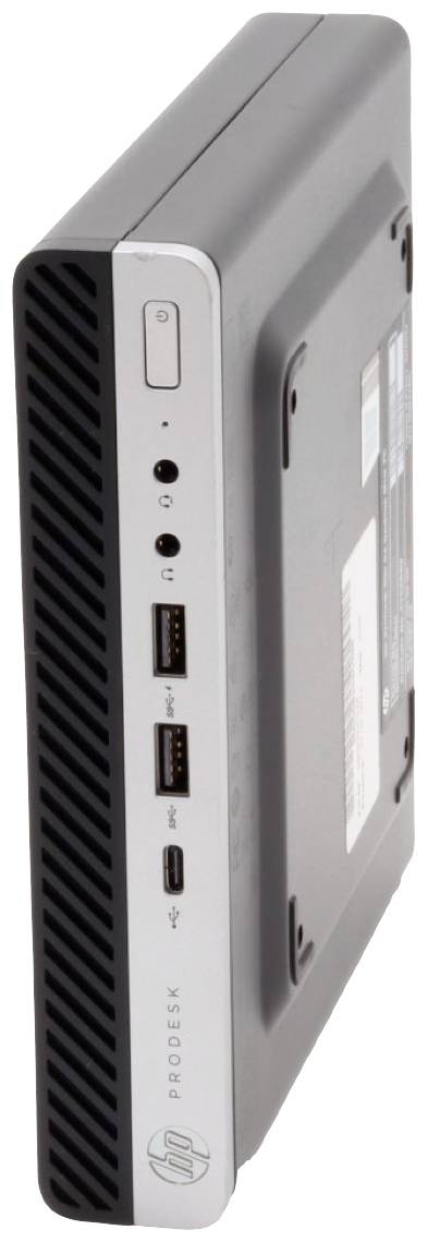 HP ProDesk 600 G4 Mini PC (generalüberholt) (sehr gut) Intel® Core™ i5 8500T 8GB 500GB SSD Intel UHD Graphics 630 Windows® 10 Pro