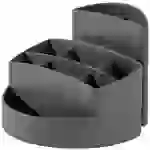 HAN RONDO KARMA 17468-18 Schreibtischköcher Öko-Grau Anzahl der Fächer: 9 HAN RONDO KARMA 17468-18 Schreibtischköcher Öko-Grau Anzahl der Fächer: 9