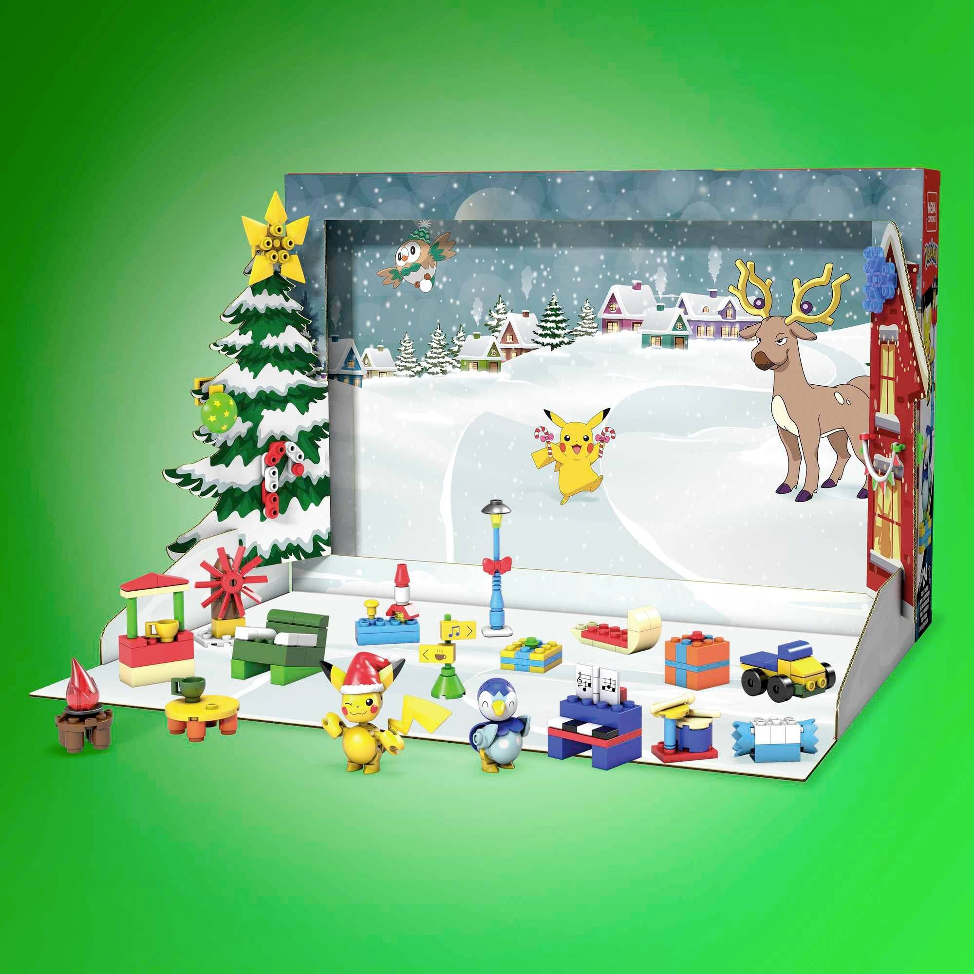 Mattel MEGA Construx Pokémon Spielwaren Adventskalender Altersklasse ab 6 Jahre
