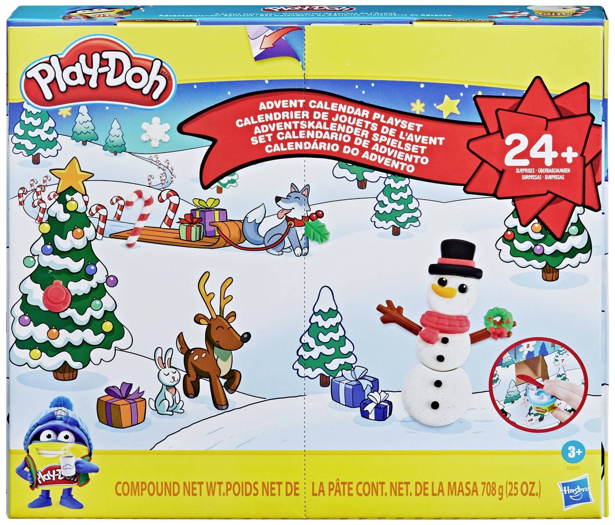 Hasbro Play-Doh Spielwaren Adventskalender Altersklasse ab 3 Jahre