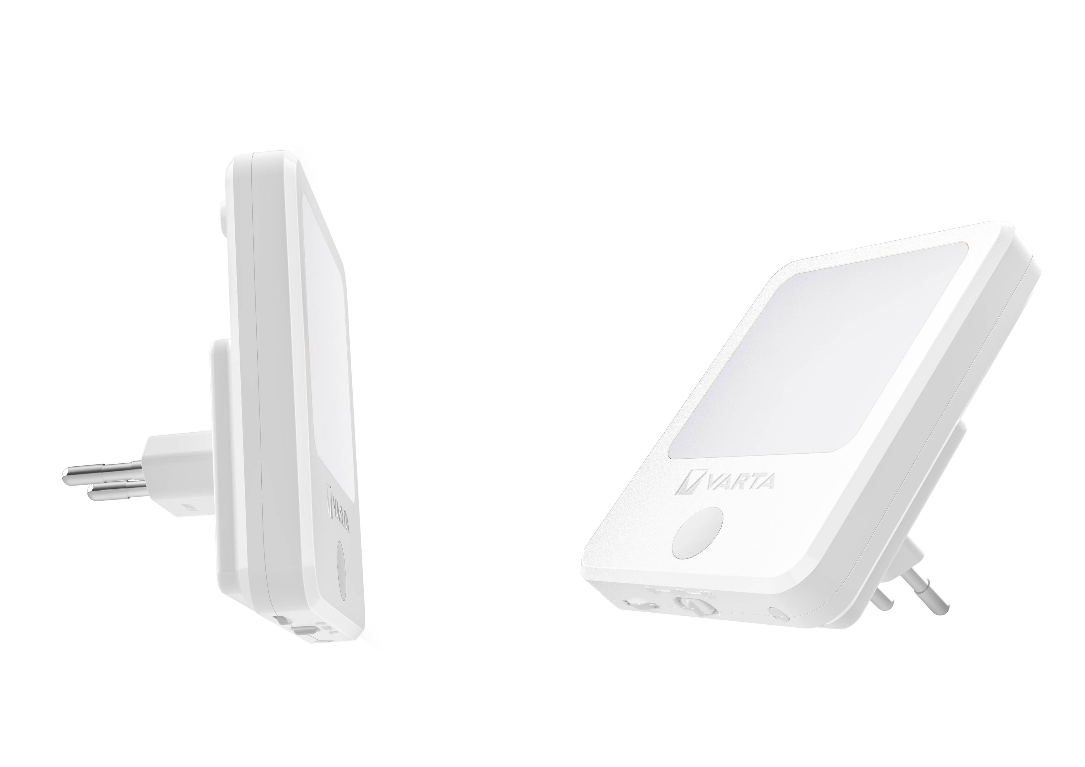 Varta Motion Sensor Plug Light 18624101401 Nachtlicht mit Bewegungsmelder LED Warmweiß Weiß