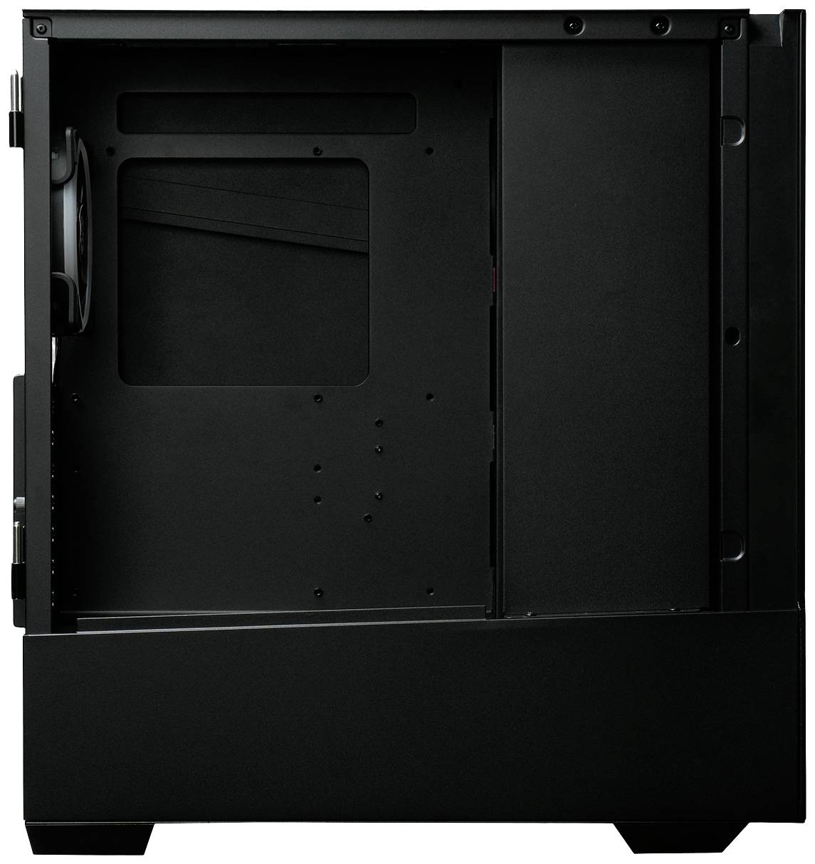 Enermax K8 Midi-Tower PC-Gehäuse Schwarz 3 Vorinstallierte LED Lüfter, Seitenfenster