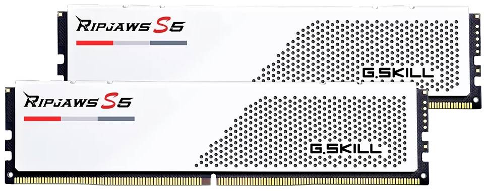 G.Skill F5-5200J4040A48GX2-RS5W PC-Arbeitsspeicher Kit Retail DDR5 96GB 2 x 48GB 5200MHz 288pin DIMM CL40 F5-5200J4040A48GX2-RS5W