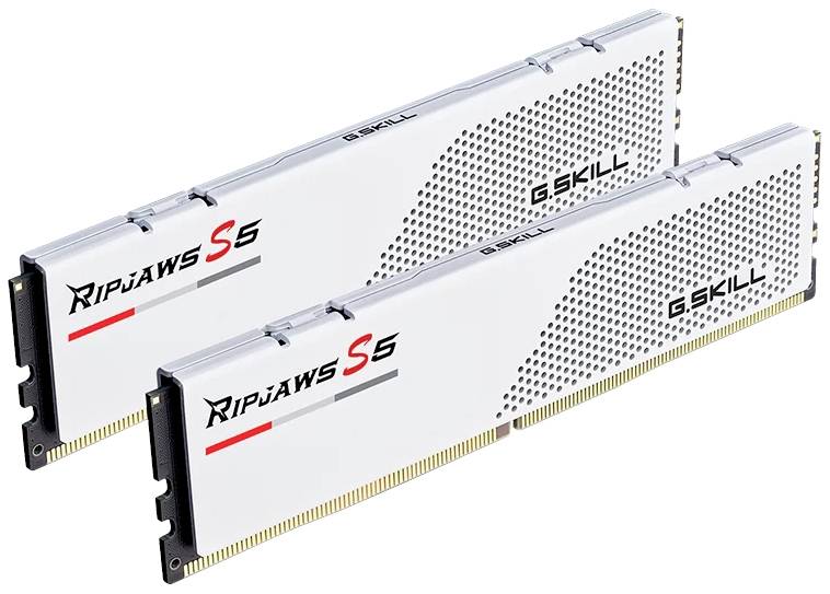 G.Skill F5-5200J4040A48GX2-RS5W PC-Arbeitsspeicher Kit Retail DDR5 96GB 2 x 48GB 5200MHz 288pin DIMM CL40 F5-5200J4040A48GX2-RS5W