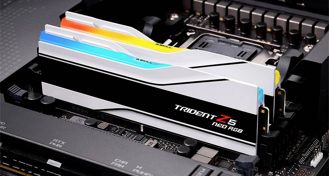 G.Skill F5-6000J3036G32GX2-TZ5NRW PC-Arbeitsspeicher Kit Retail DDR5 64GB 2 x 32GB 6000MHz 288pin DIMM CL36