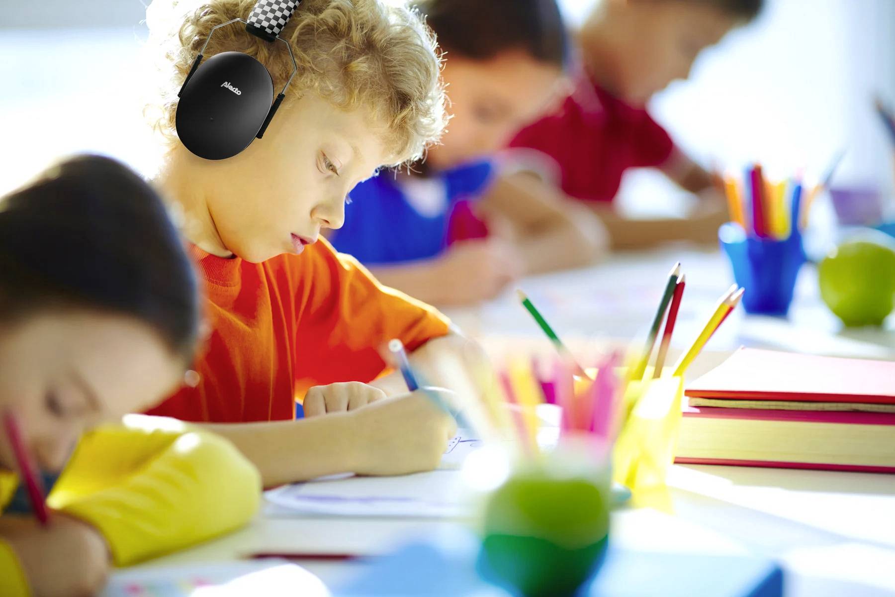 ALECTO BV-71BK - Gehörschutz für Baby und Kleinkinder, schwarz