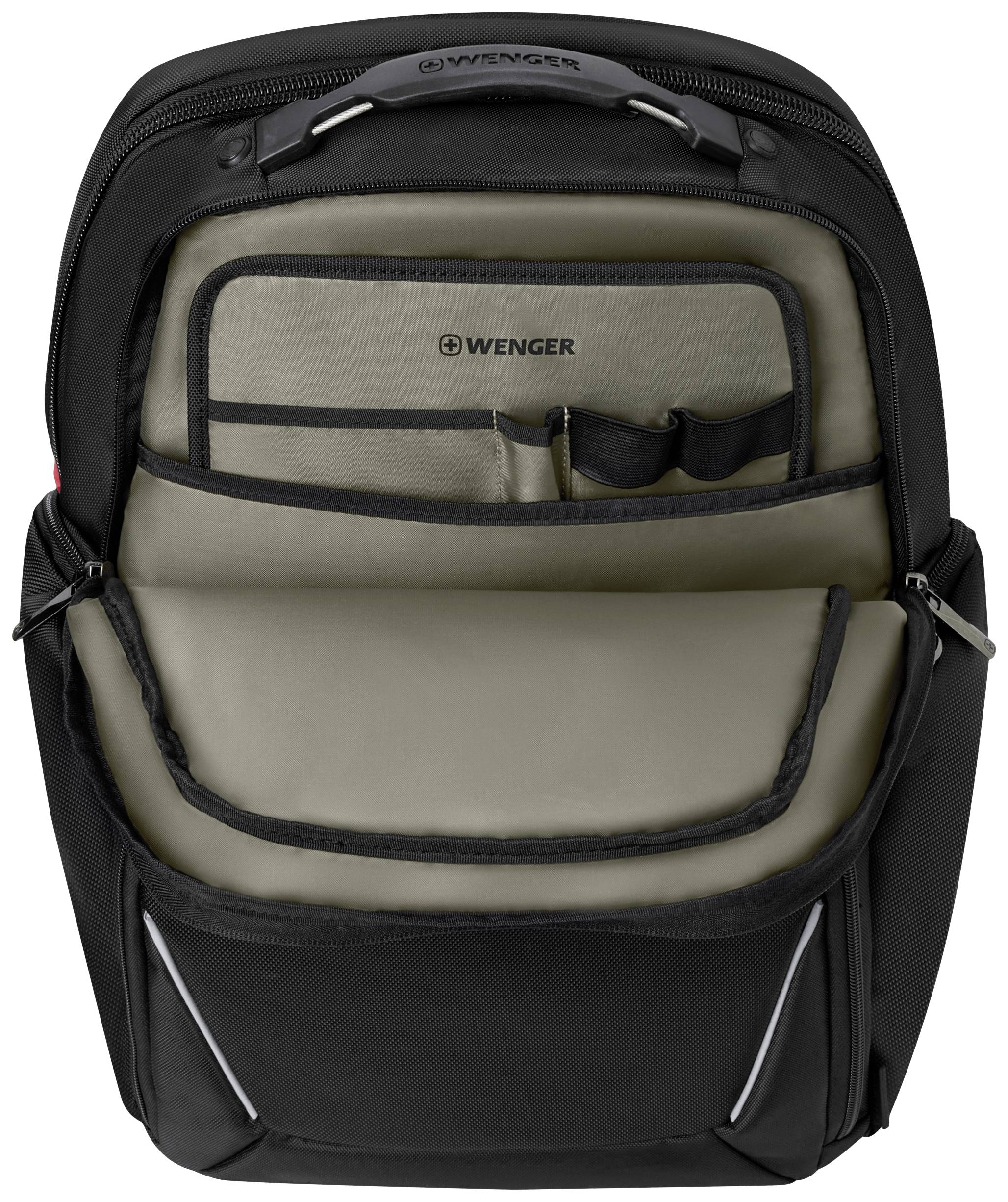 Wenger Notebook Rucksack Meteor Passend für maximal: 43,2cm (17") Schwarz