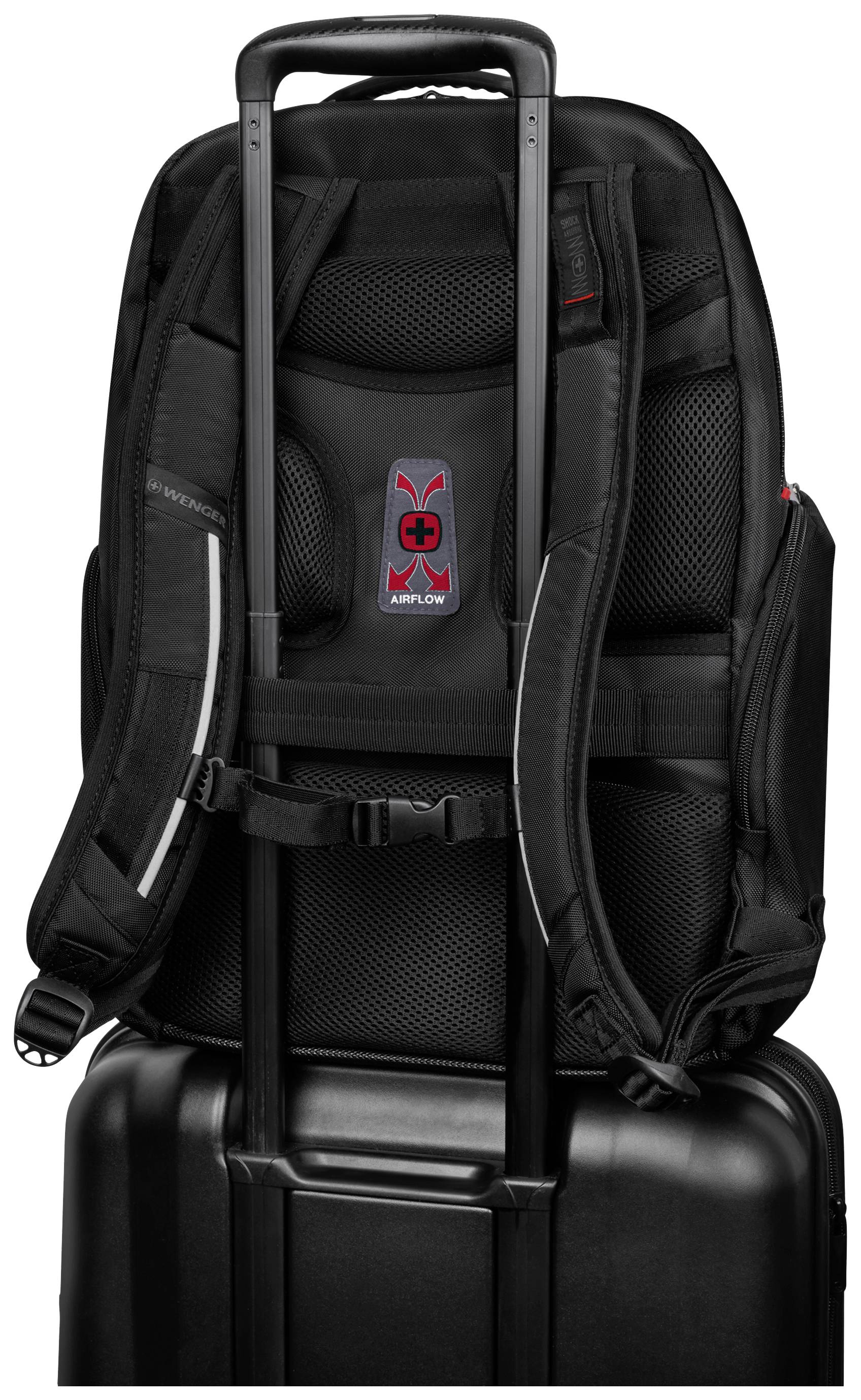 Wenger Notebook Rucksack Meteor Passend für maximal: 43,2cm (17") Schwarz