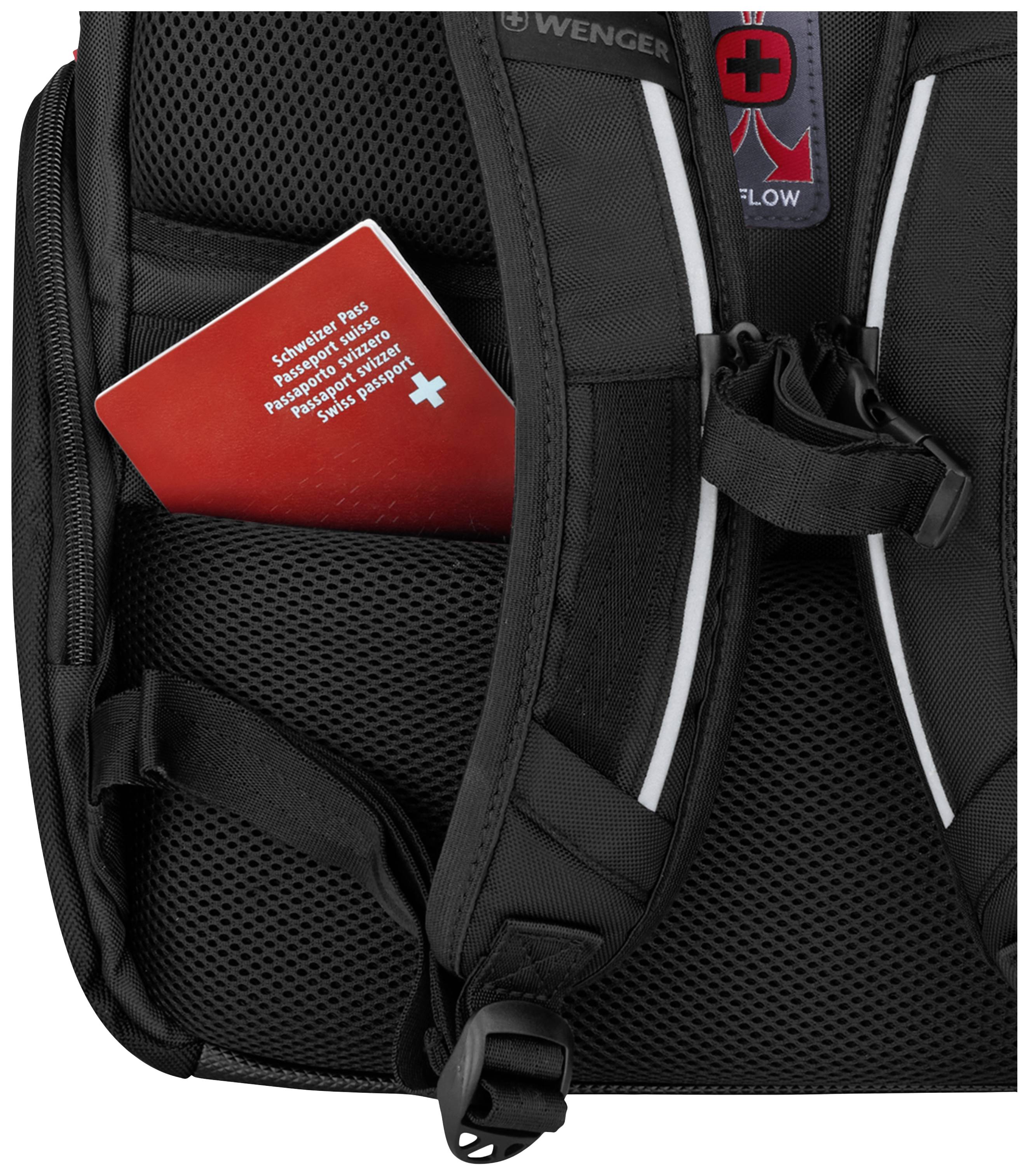 Wenger Notebook Rucksack Meteor Passend für maximal: 43,2cm (17") Schwarz
