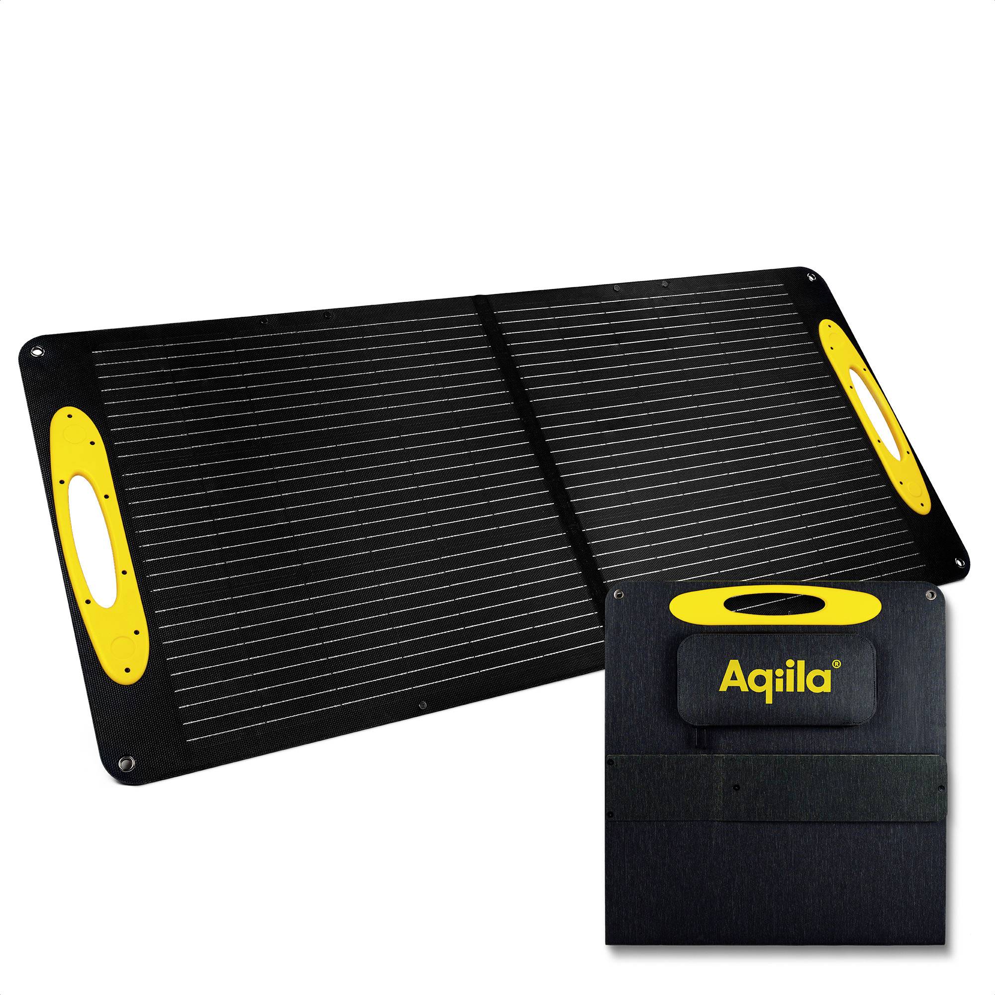 Aqiila SUNBIRD P100 AQSO100SUN003 Solar-Ladegerät Ladestrom Solarzelle 4.88A 100W