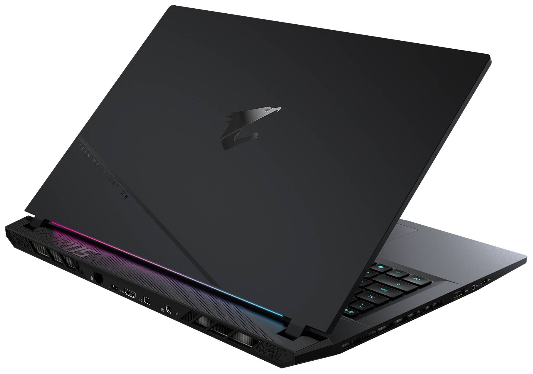 Gigabyte Gaming Notebook AORUS 17 BSF-H3DE654SH 43.9 cm (17.3 Zoll) QHD Intel® Core™ i7 i7-13620H 16 GB RAM 1 TB SSD Deutsch, QWERTZ Grau