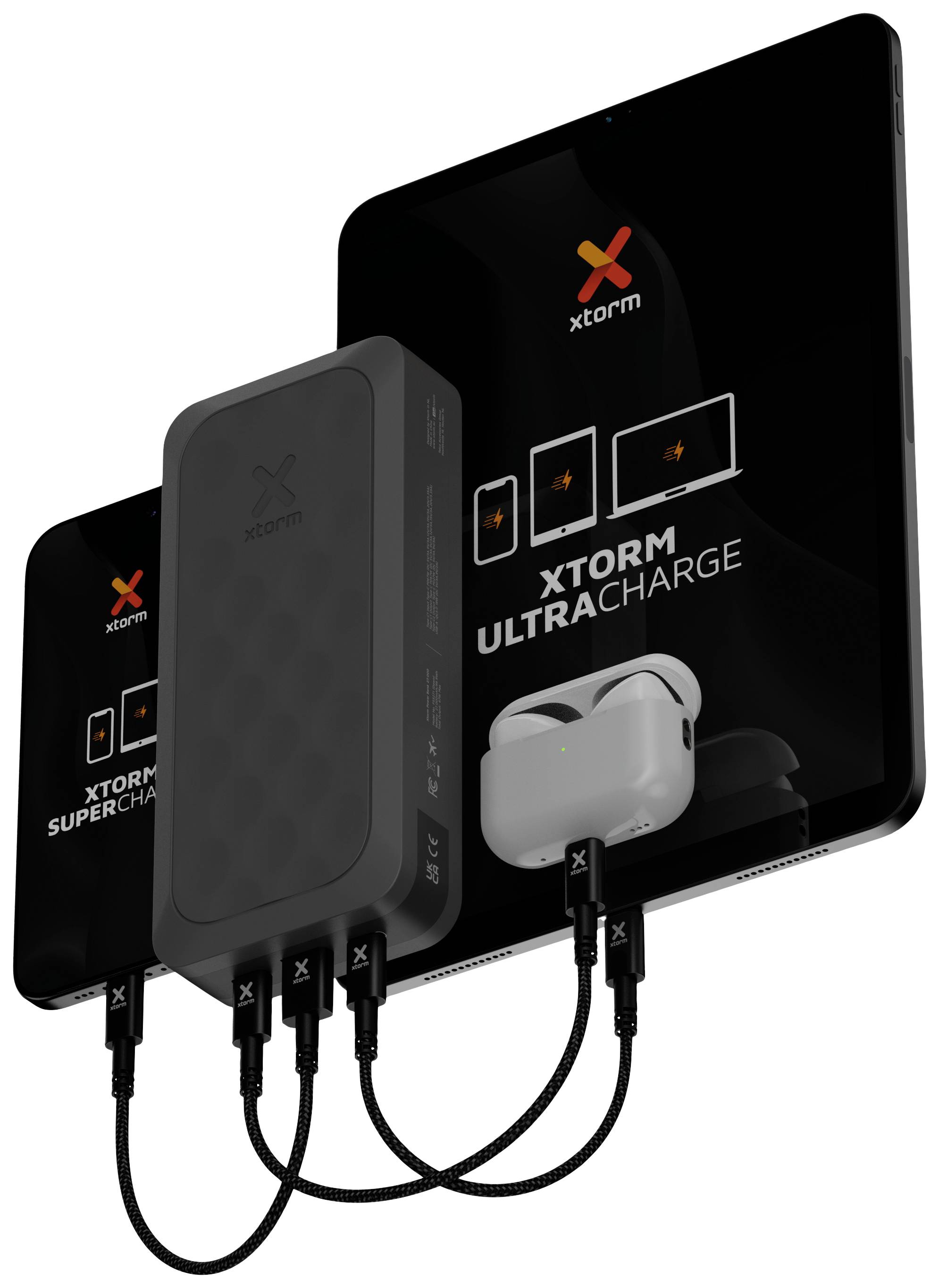 XTORM FS5271 USB-C® Akku 27000 mAh USB PD 3.0 LiPo USB-A, USB-C® Schwarz