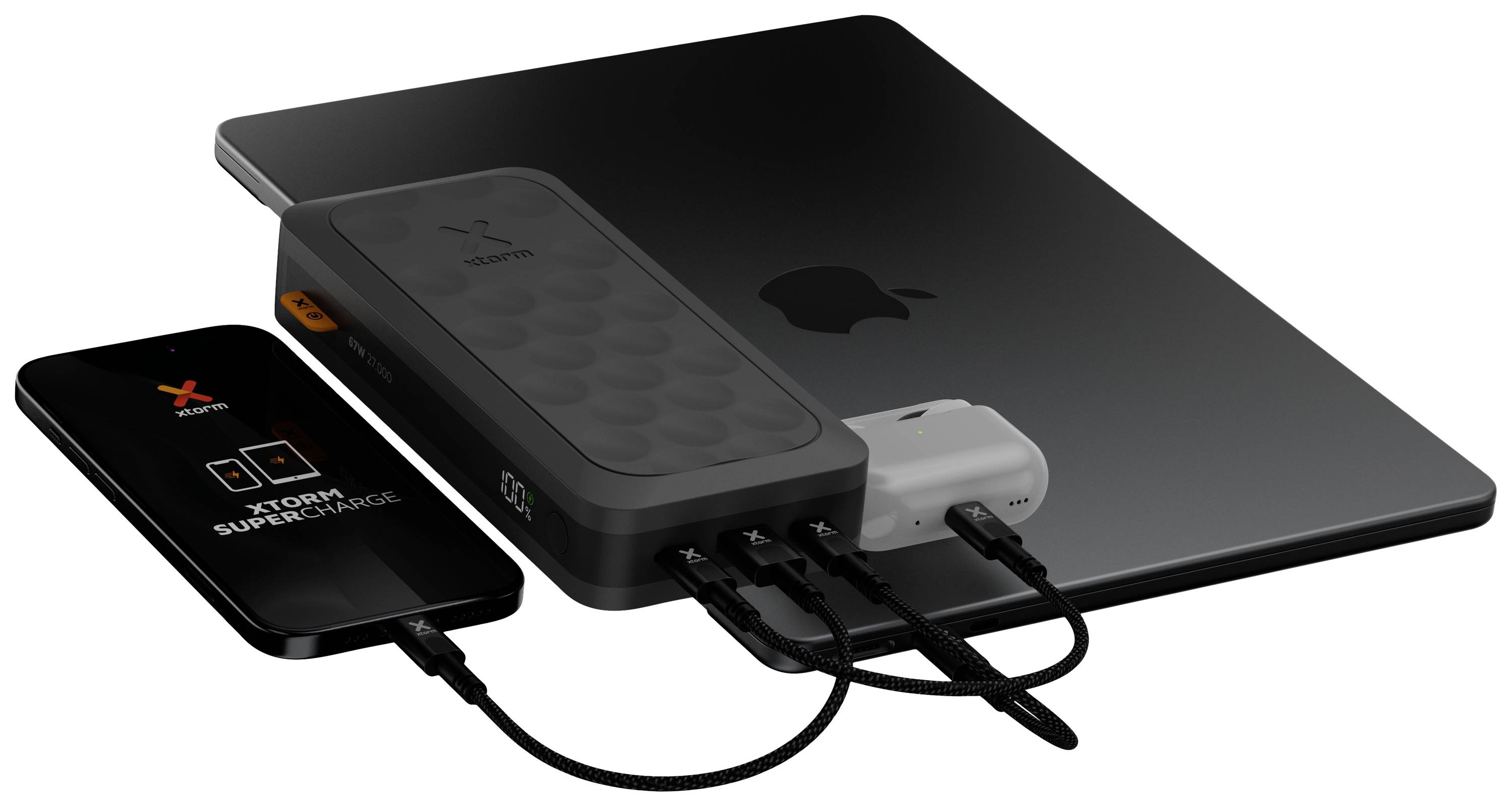 XTORM FS5271 USB-C® Akku 27000 mAh USB PD 3.0 LiPo USB-A, USB-C® Schwarz