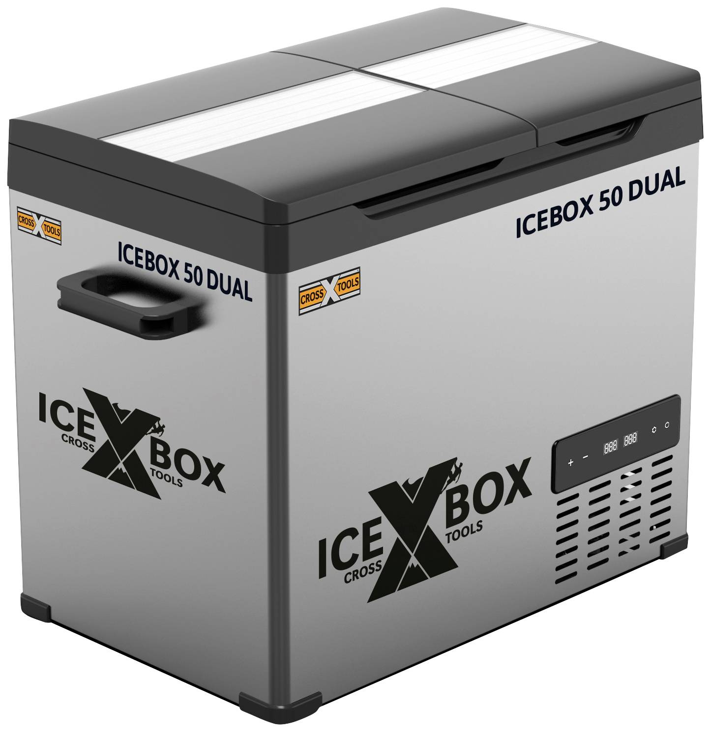 T.I.P. - Technische Industrie Produkte Icebox 50 DUAL Kühlbox EEK: D (A - G) Kompressor 12 V, 24 V