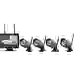 Sygonix Funk-Überwachungskamera-Set mit 4 Kameras 1280 x 720 Pixel 2.4 GHz