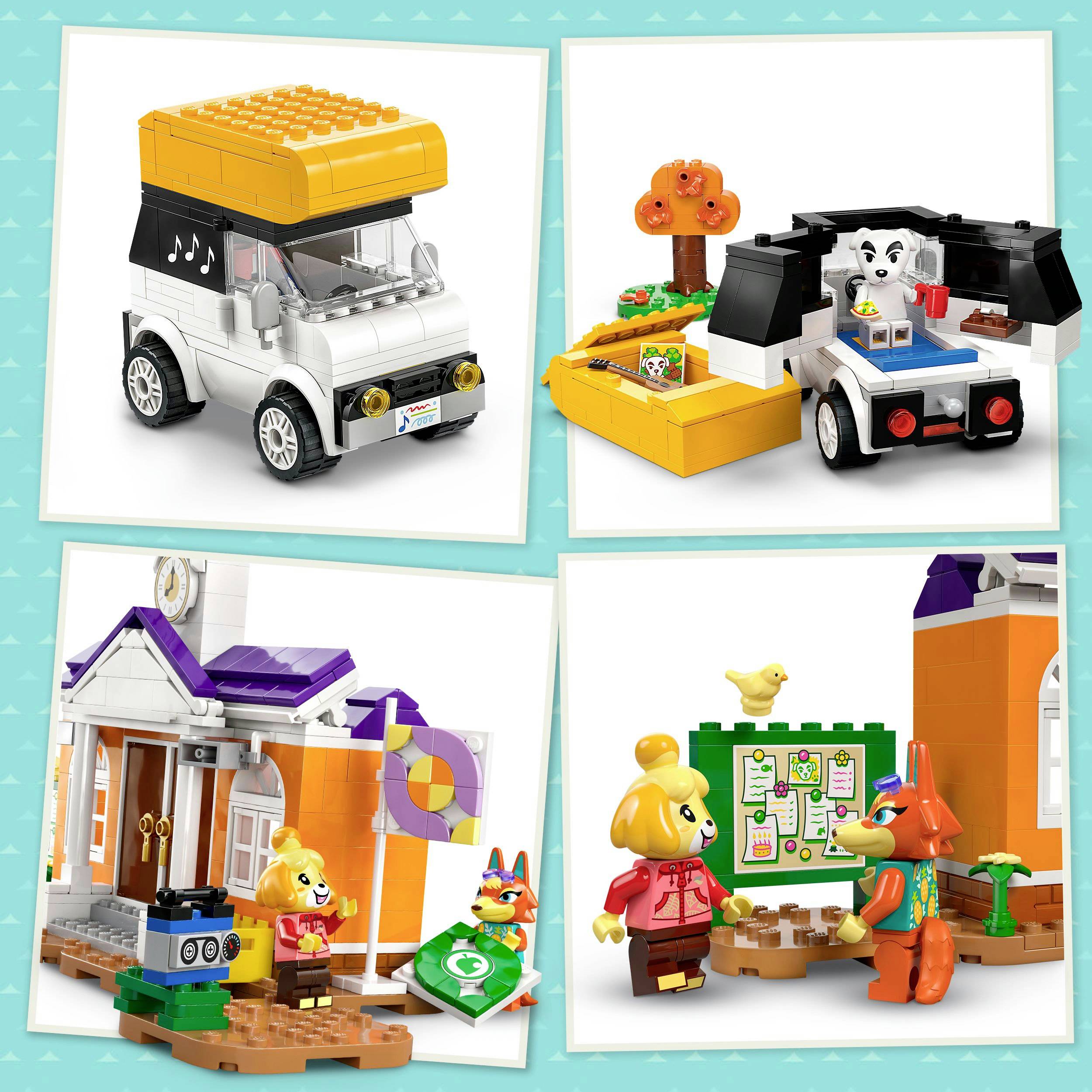 77052 LEGO® Animal Crossing K.K. spielt auf dem Festplatz