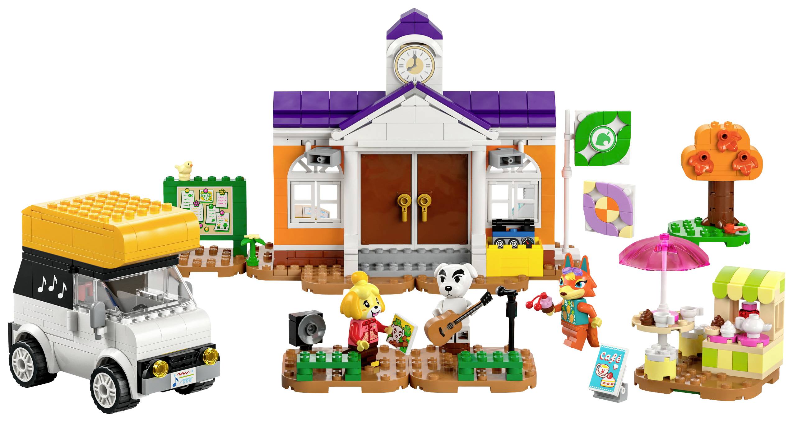 77052 LEGO® Animal Crossing K.K. spielt auf dem Festplatz