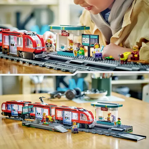 60423 LEGO® CITY Straßenbahn mit Haltestelle 60423 LEGO® CITY Straßenbahn mit Haltestelle