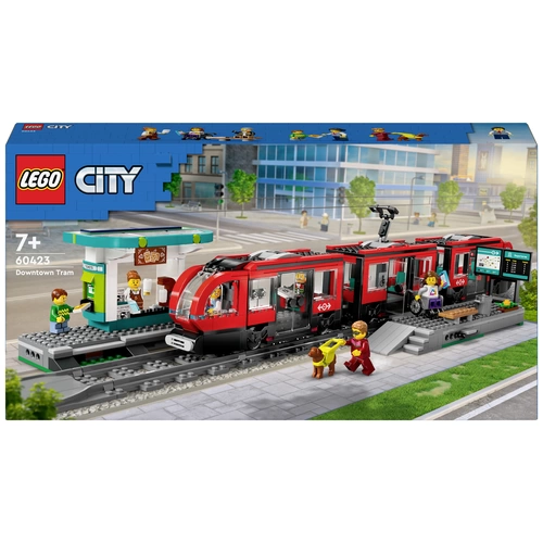 60423 LEGO® CITY Straßenbahn mit Haltestelle 60423 LEGO® CITY Straßenbahn mit Haltestelle