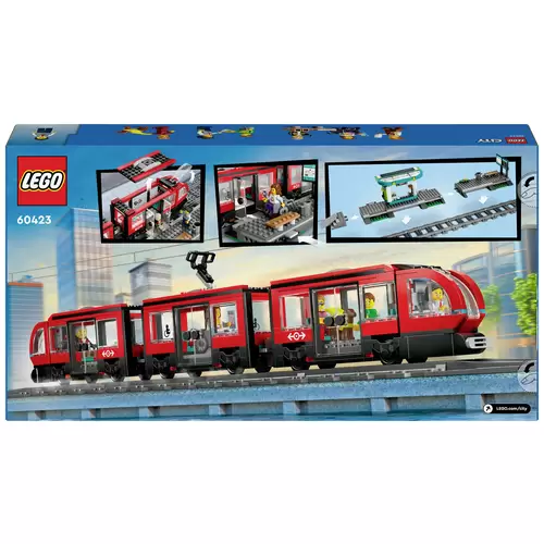 60423 LEGO® CITY Straßenbahn mit Haltestelle 60423 LEGO® CITY Straßenbahn mit Haltestelle