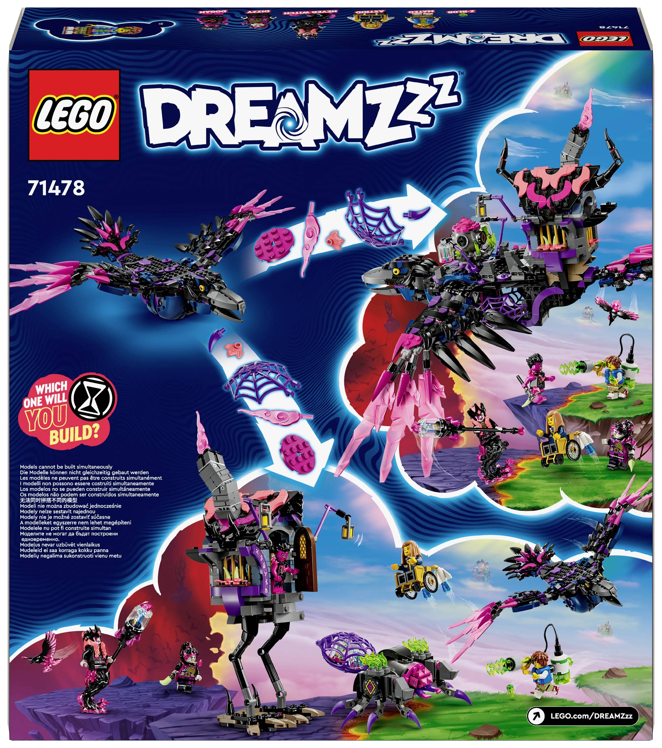 71478 LEGO® DREAMZZZ Der Mitternachtsrabe der Nimmerhexe