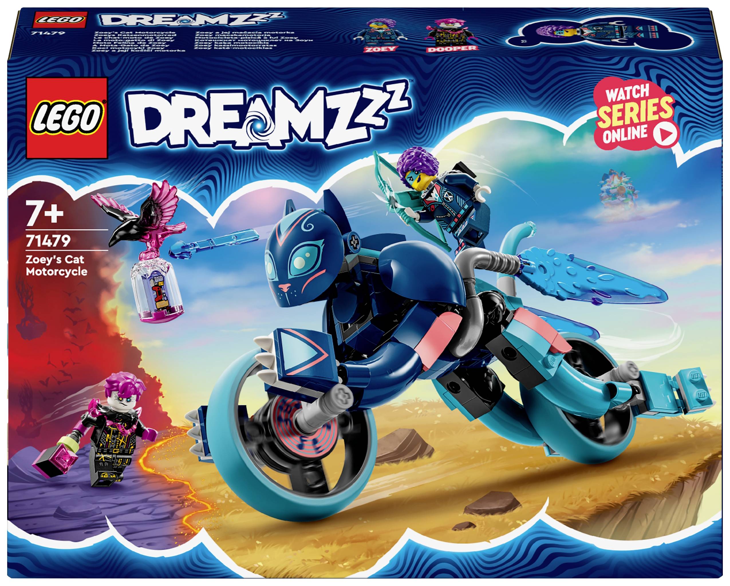 71479 LEGO® DREAMZZZ Zoeys Katzenmotorrad