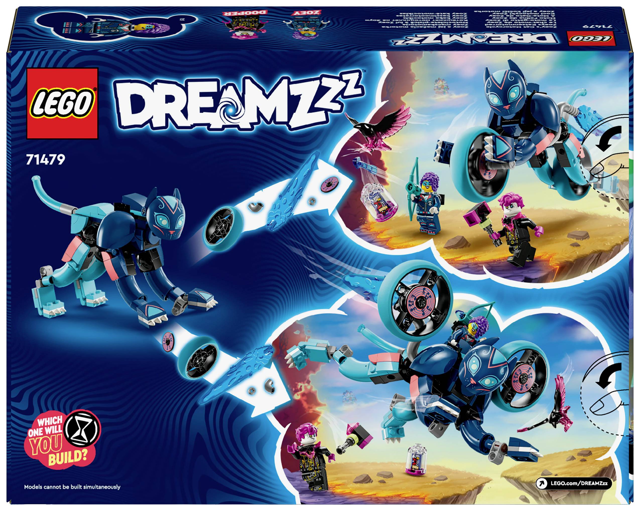 71479 LEGO® DREAMZZZ Zoeys Katzenmotorrad