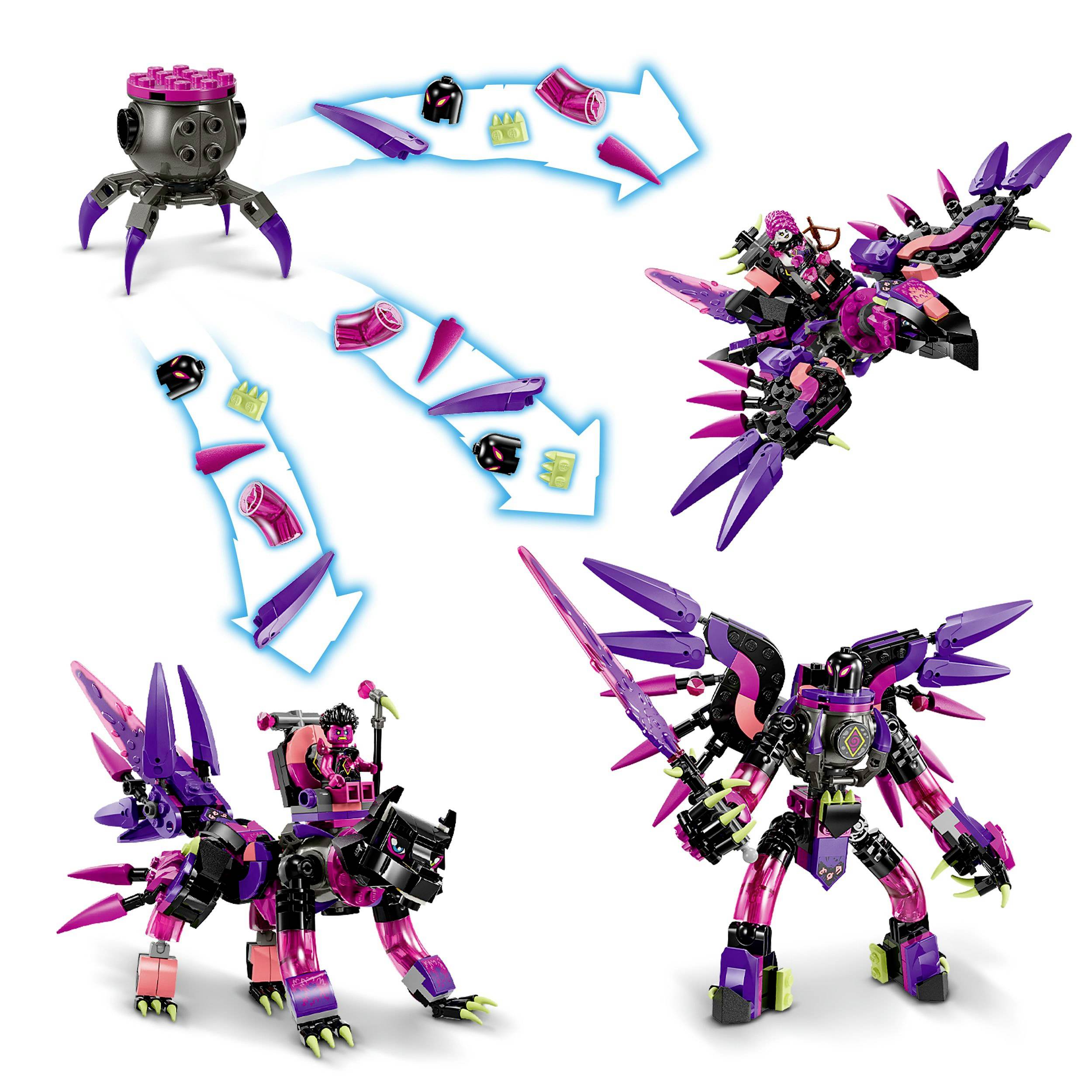 71483 LEGO® DREAMZZZ Die Albtraumkreaturen der Nimmerhexe