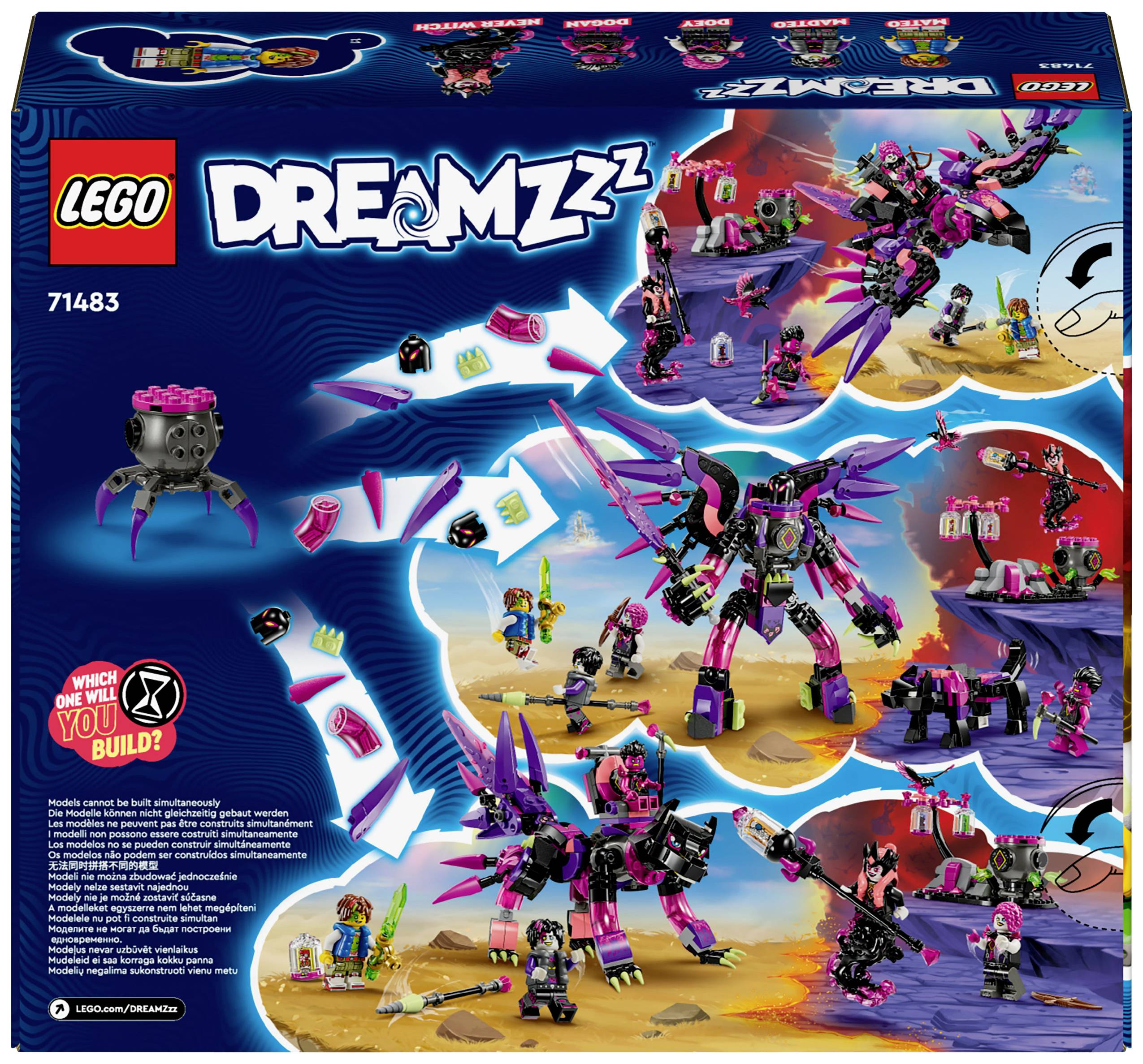 71483 LEGO® DREAMZZZ Die Albtraumkreaturen der Nimmerhexe