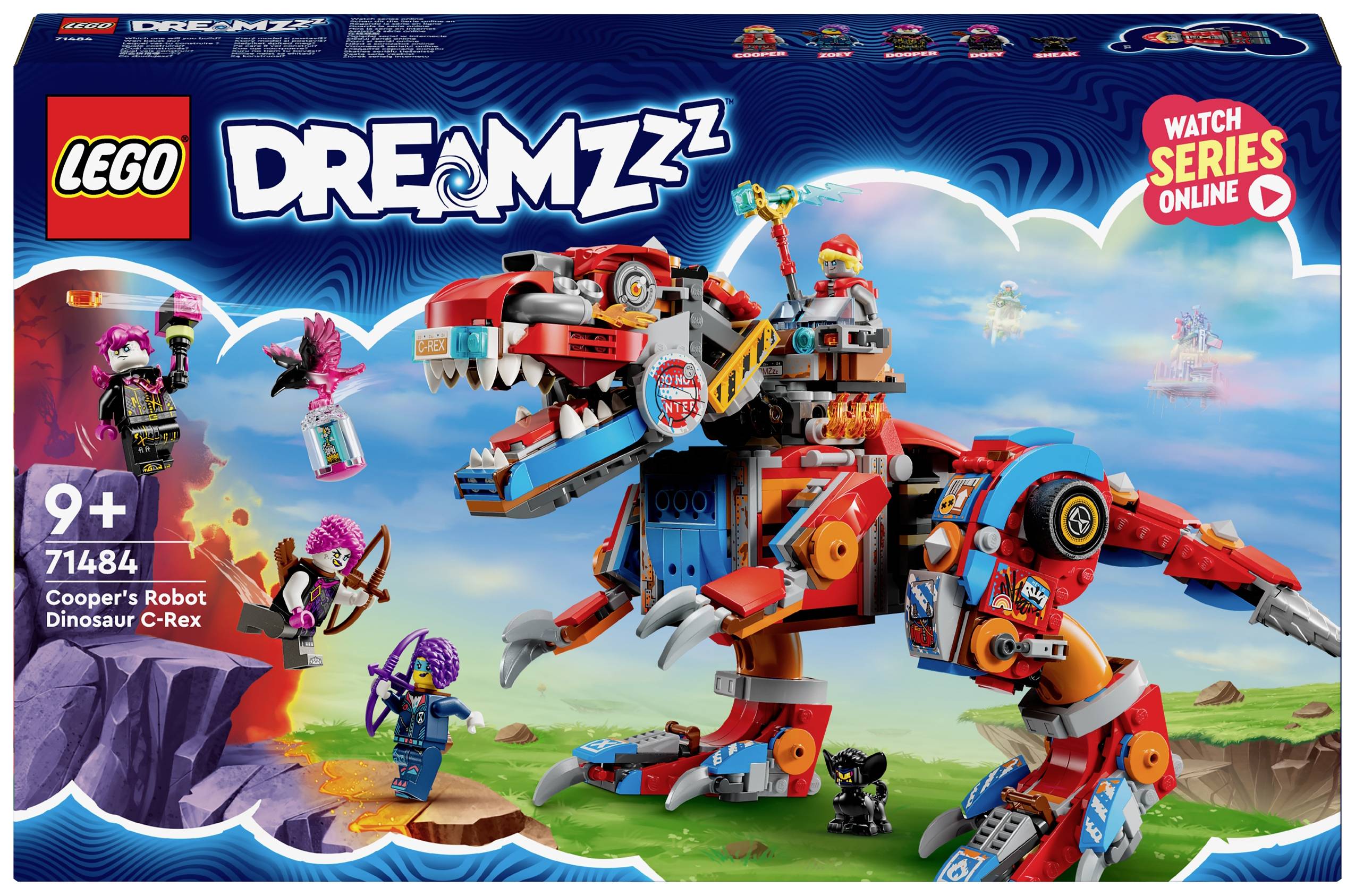 71484 LEGO® DREAMZZZ Coopers Dino-Mech C-Rex