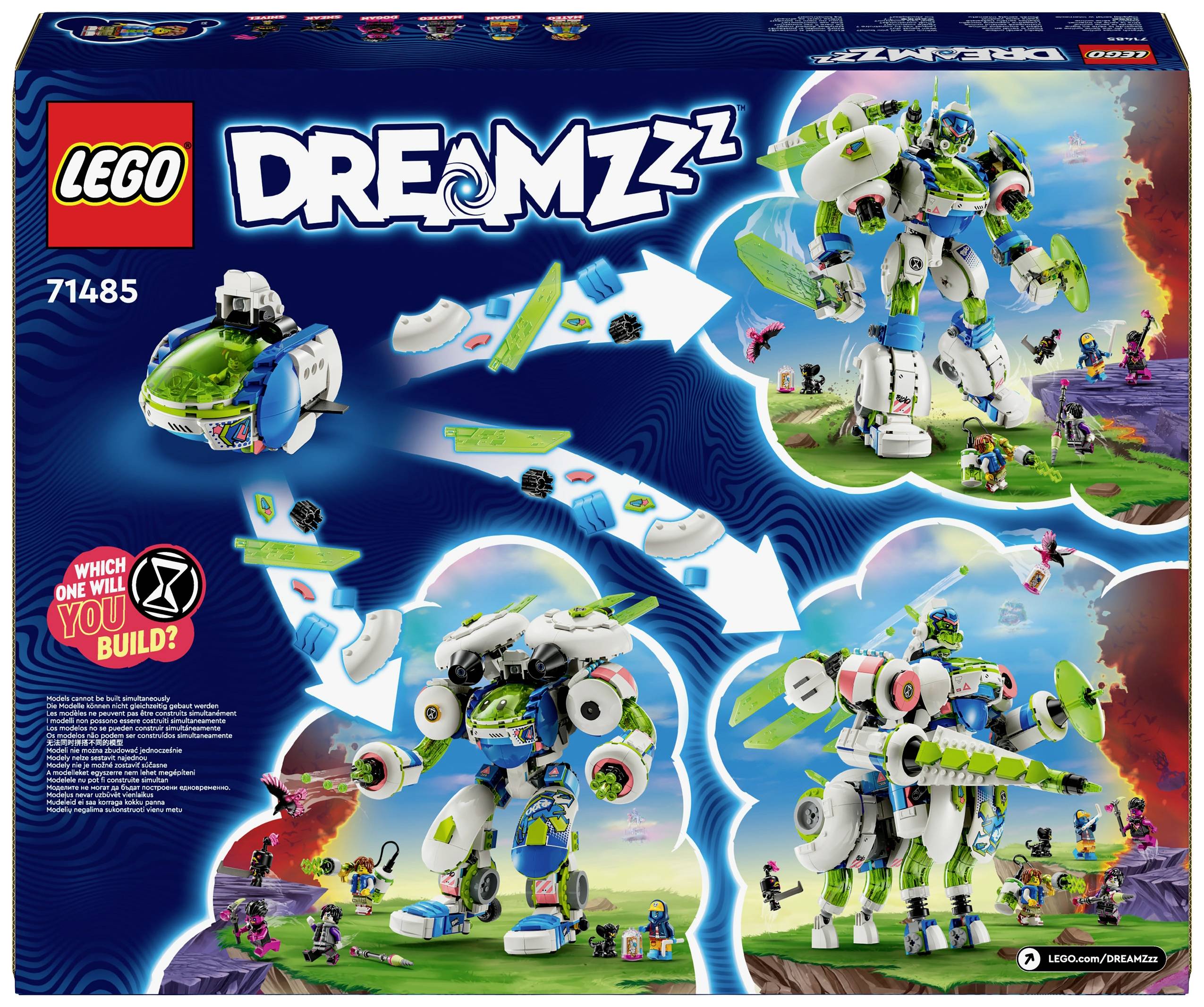 71485 LEGO® DREAMZZZ Mateo und Z-Blob der Ritter-Mech