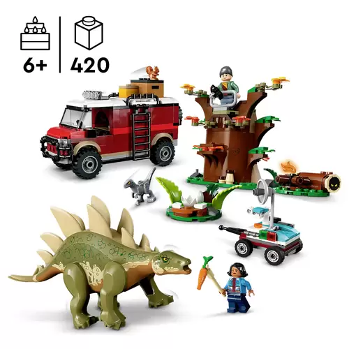 76965 LEGO® JURASSIC WORLD™ Dinosaurier-Missionen: Entdeckung des Stegosaurus 76965 LEGO® JURASSIC WORLD™ Dinosaurier-Missionen: Entdeckung des Stegosaurus