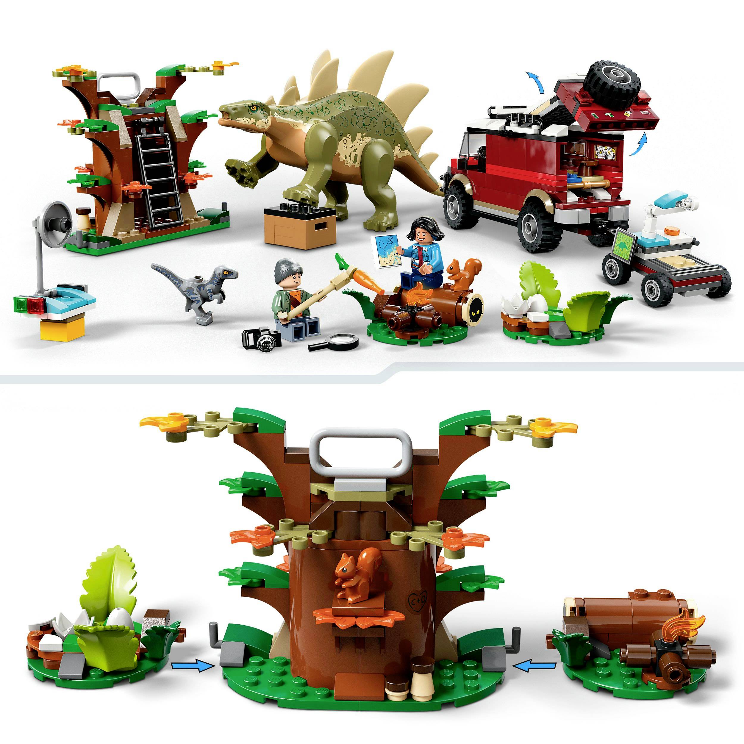 76965 LEGO® JURASSIC WORLD™ Dinosaurier-Missionen: Entdeckung des Stegosaurus