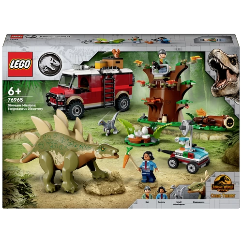 76965 LEGO® JURASSIC WORLD™ Dinosaurier-Missionen: Entdeckung des Stegosaurus 76965 LEGO® JURASSIC WORLD™ Dinosaurier-Missionen: Entdeckung des Stegosaurus
